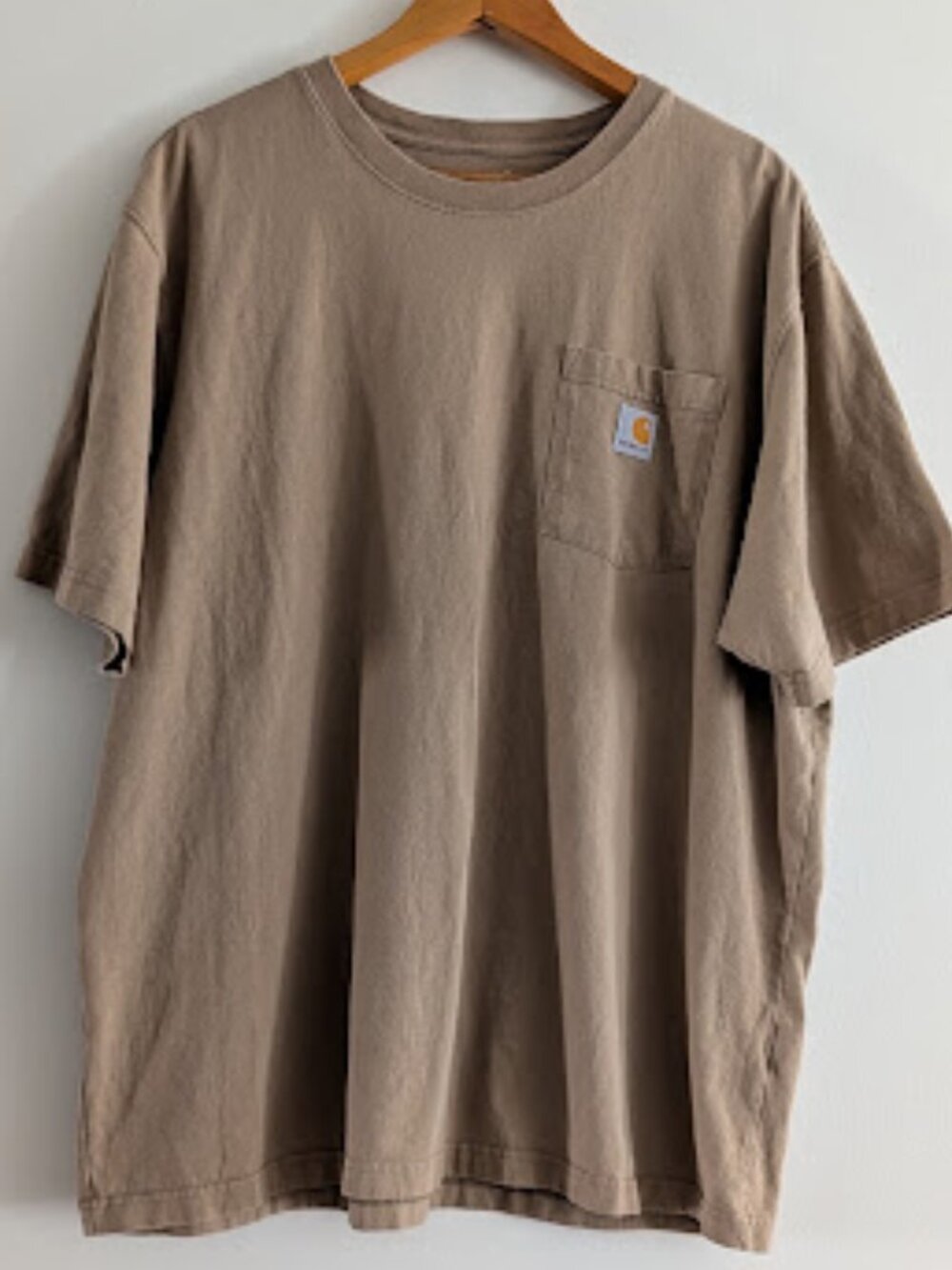 Carhartt Tan Loose Fit T-Shirt Size XL